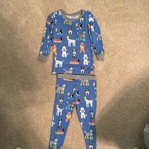 Little sleepies puppy pals 2 piece Long sleeve pjs 18-24 m